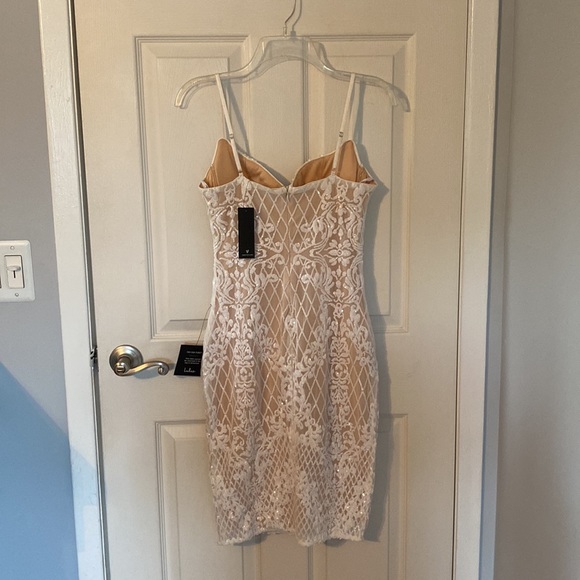 Lulus “Bring the Wow” White Sequin Dress - Picture 5 of 9